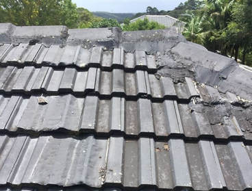Roof restored poorly before; needs redoing properly